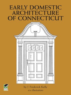 cover image of Early Domestic Architecture of Connecticut